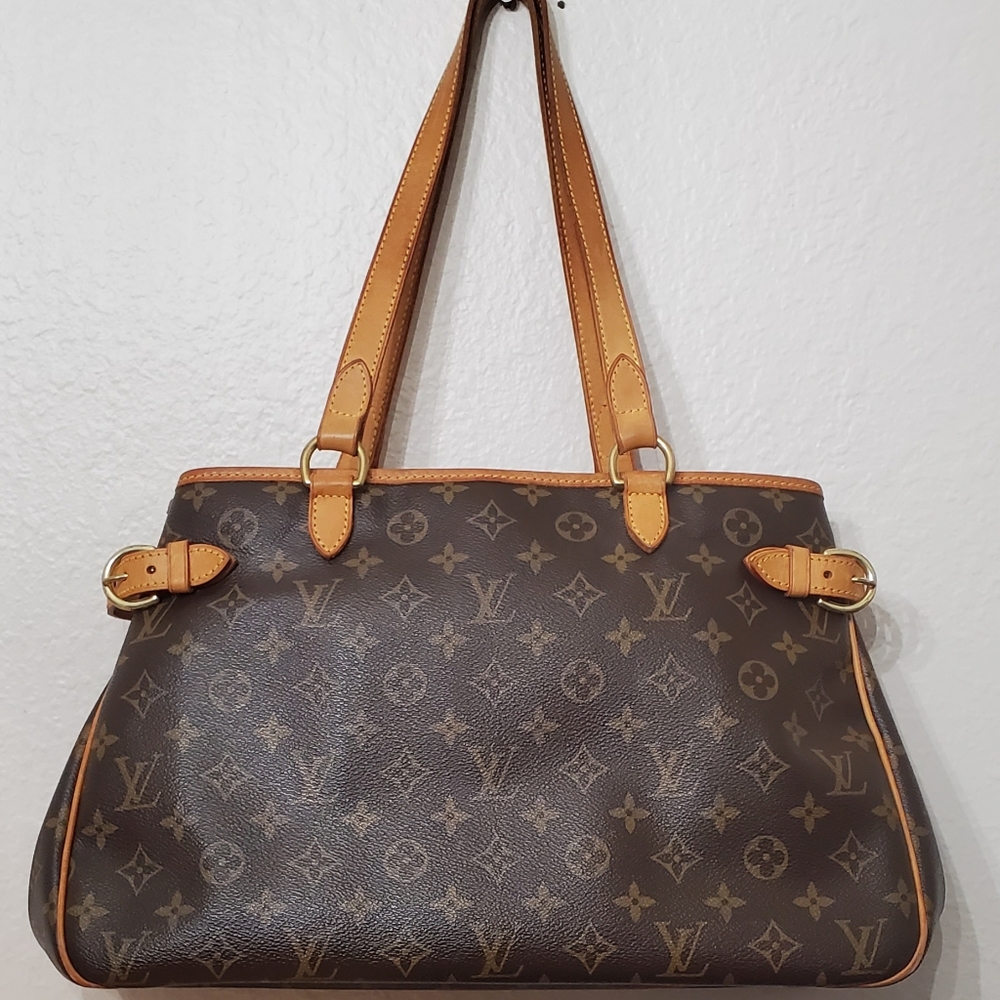 Authentic LOUIS VUITTON Batignolles Horizontal Shoulder Handbag